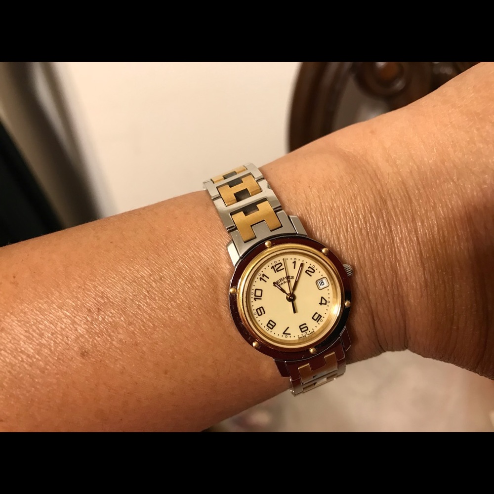 HERMES WATCH 14cm small hand only sold to Tradesy - Picture 10 of 16